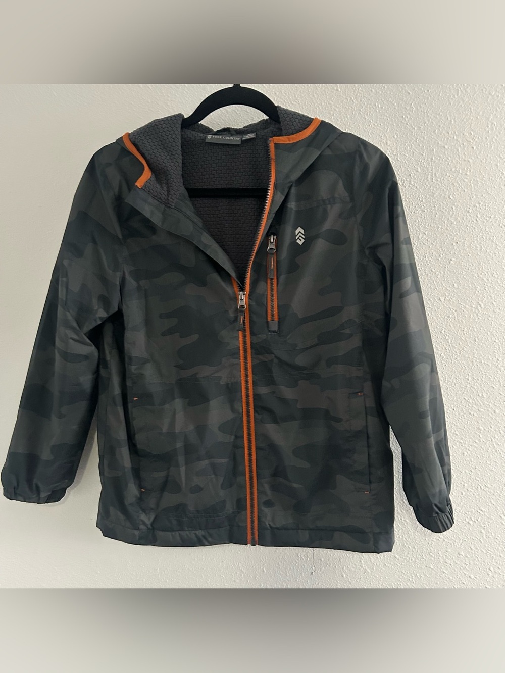Free Country Kids Camo Raincoat